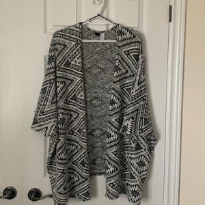 Geometric Cardigan